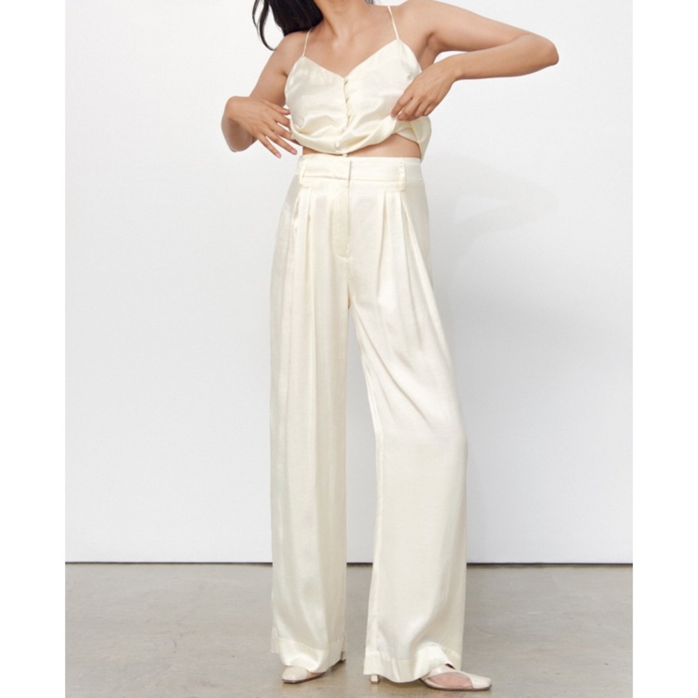 SOLD** Mara hoffman silky tencel pants